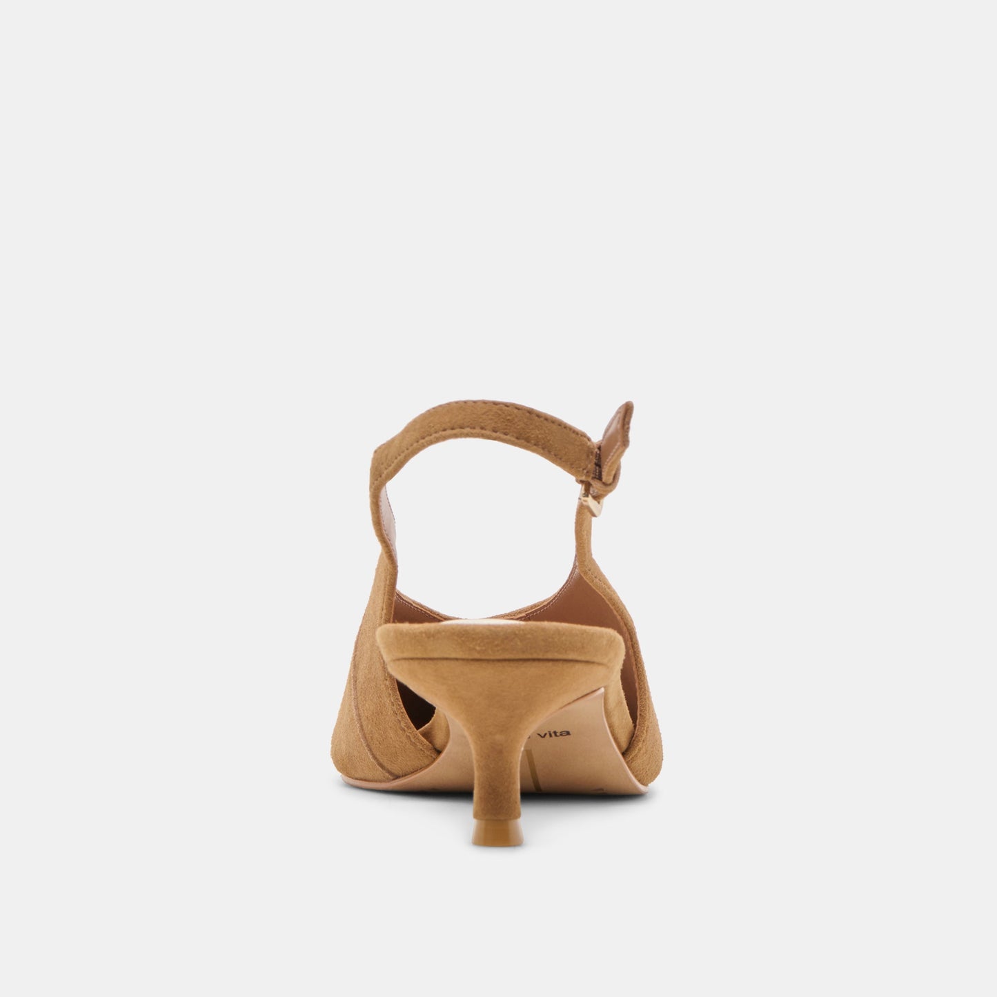 Dolce Vita Alenna Lt Brown Suede Heels