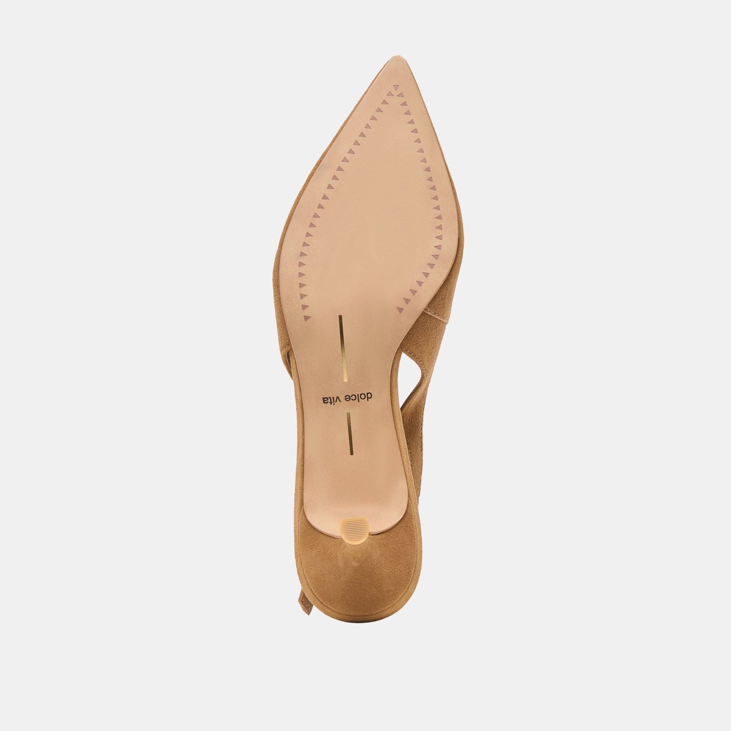 Dolce Vita Alenna Lt Brown Suede Heels