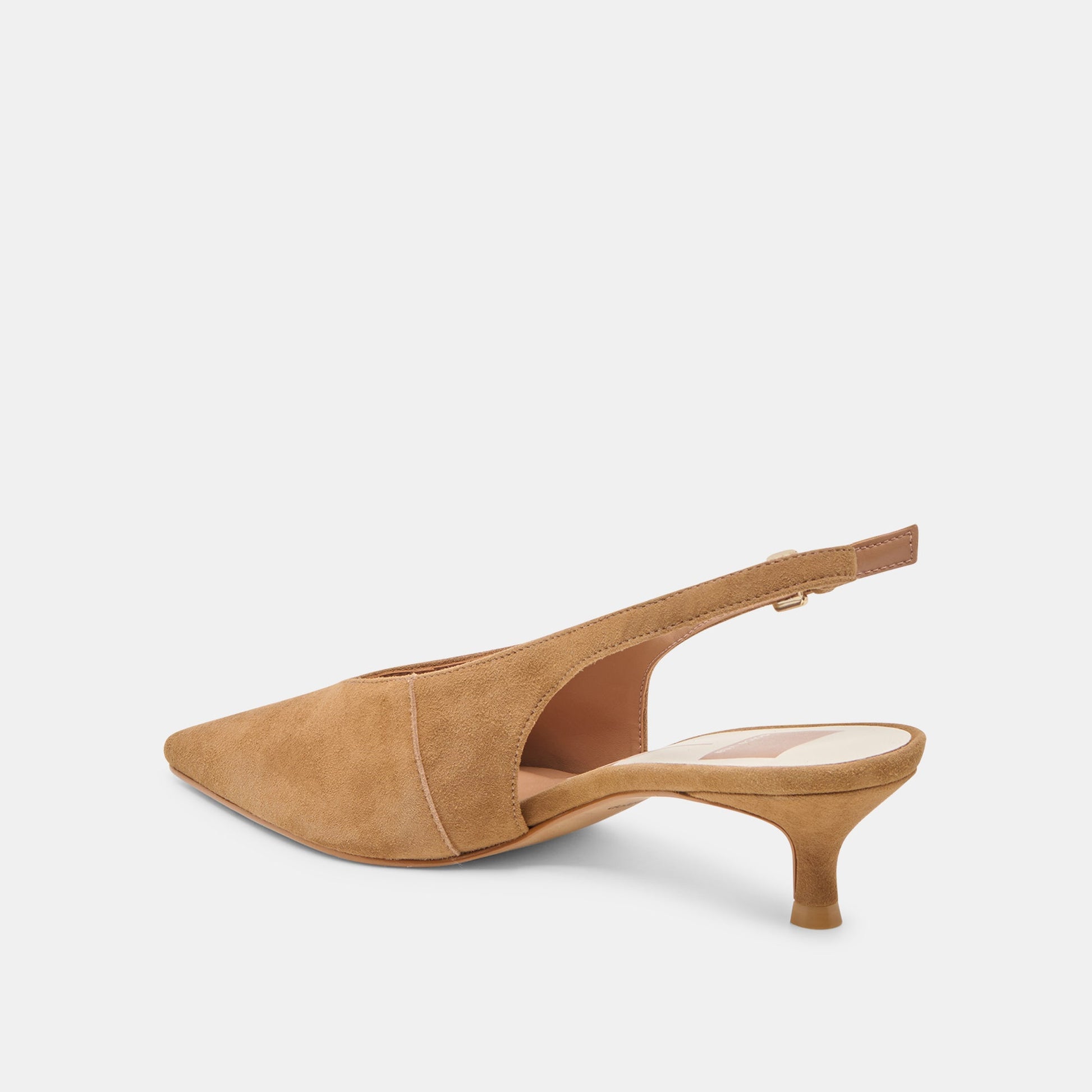 Dolce Vita Alenna Lt Brown Suede Heels