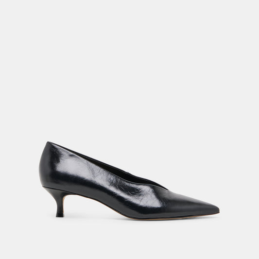 Dolce Vita ALWYN HEELS MIDNIGHT CRINKLE PATENT