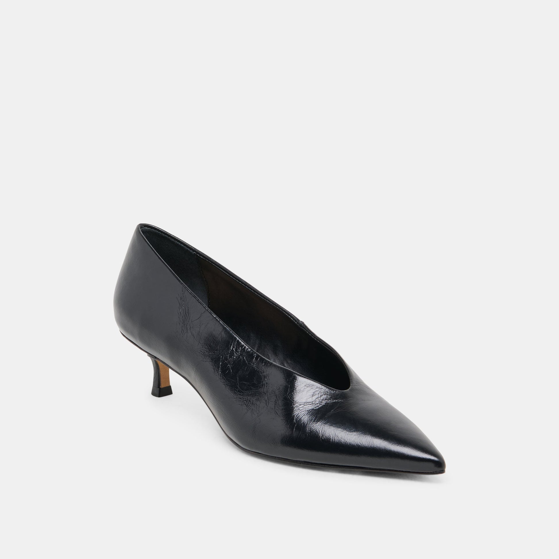 Dolce Vita ALWYN HEELS MIDNIGHT CRINKLE PATENT