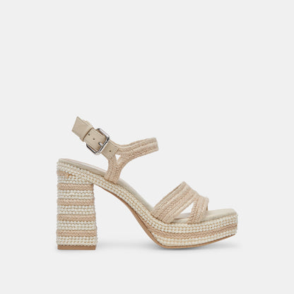 Dolce Vita ANIRA Ivory Pearl Heels
