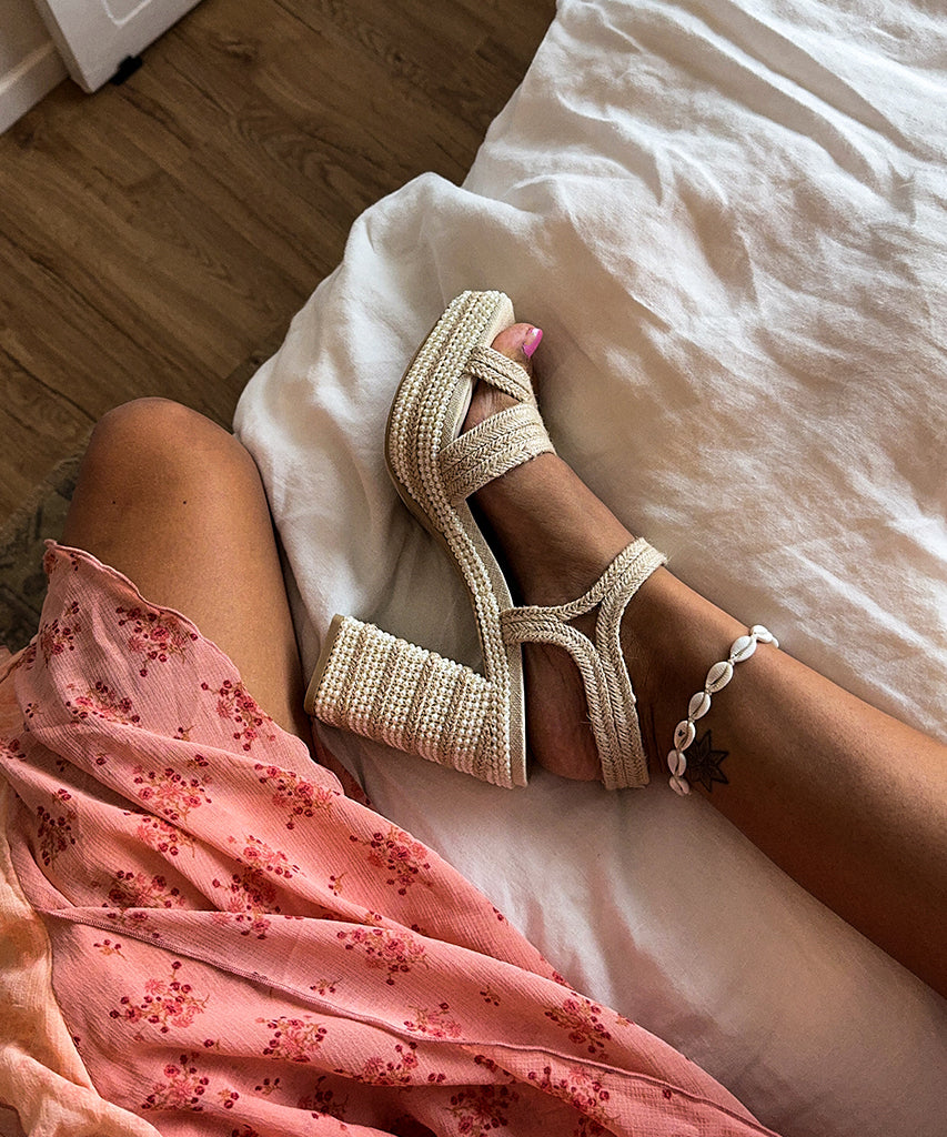 Dolce Vita ANIRA Ivory Pearl Heels