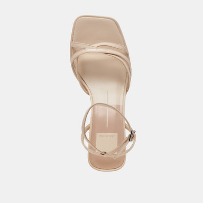 Dolce Vita MANJI HEELS BONE PATENT LEATHER