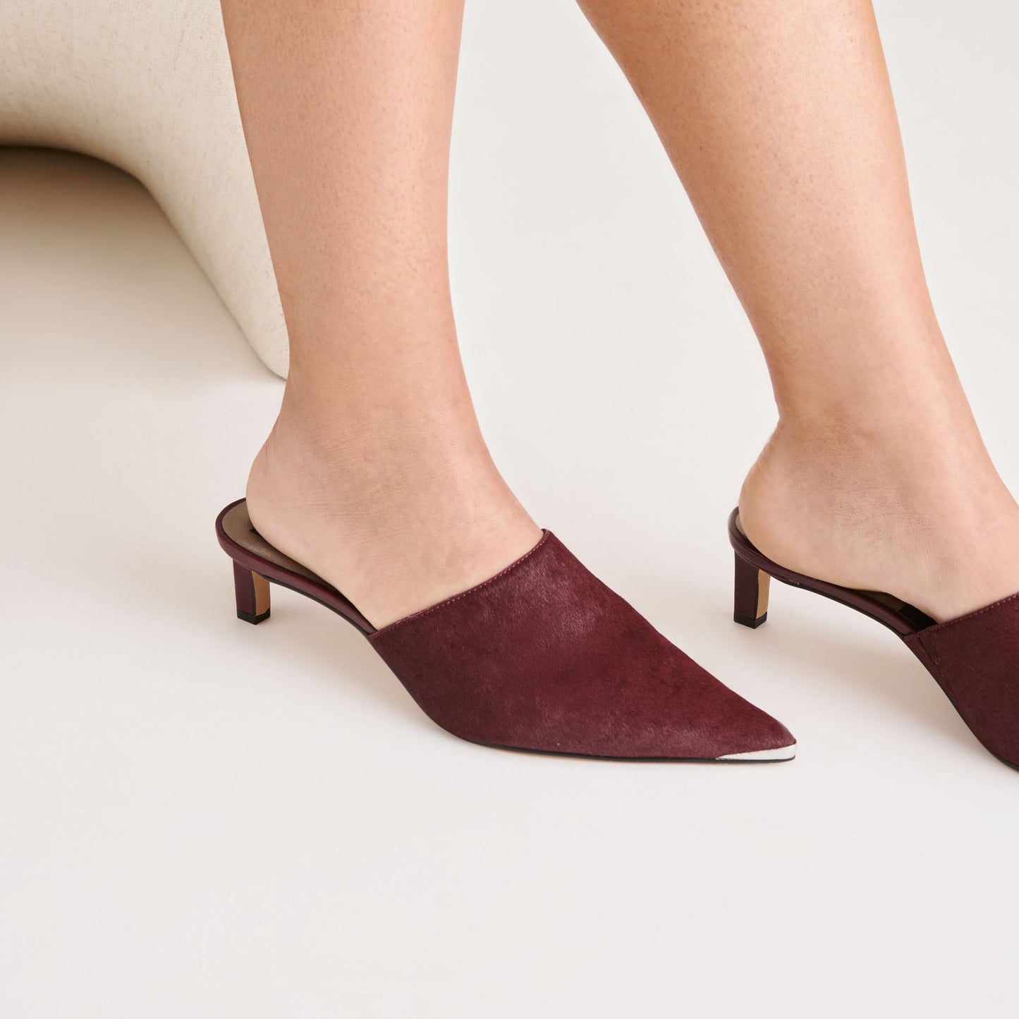 Dolce Vita Lexy Berry Calf Hair Heels