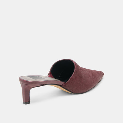 Dolce Vita Lexy Berry Calf Hair Heels