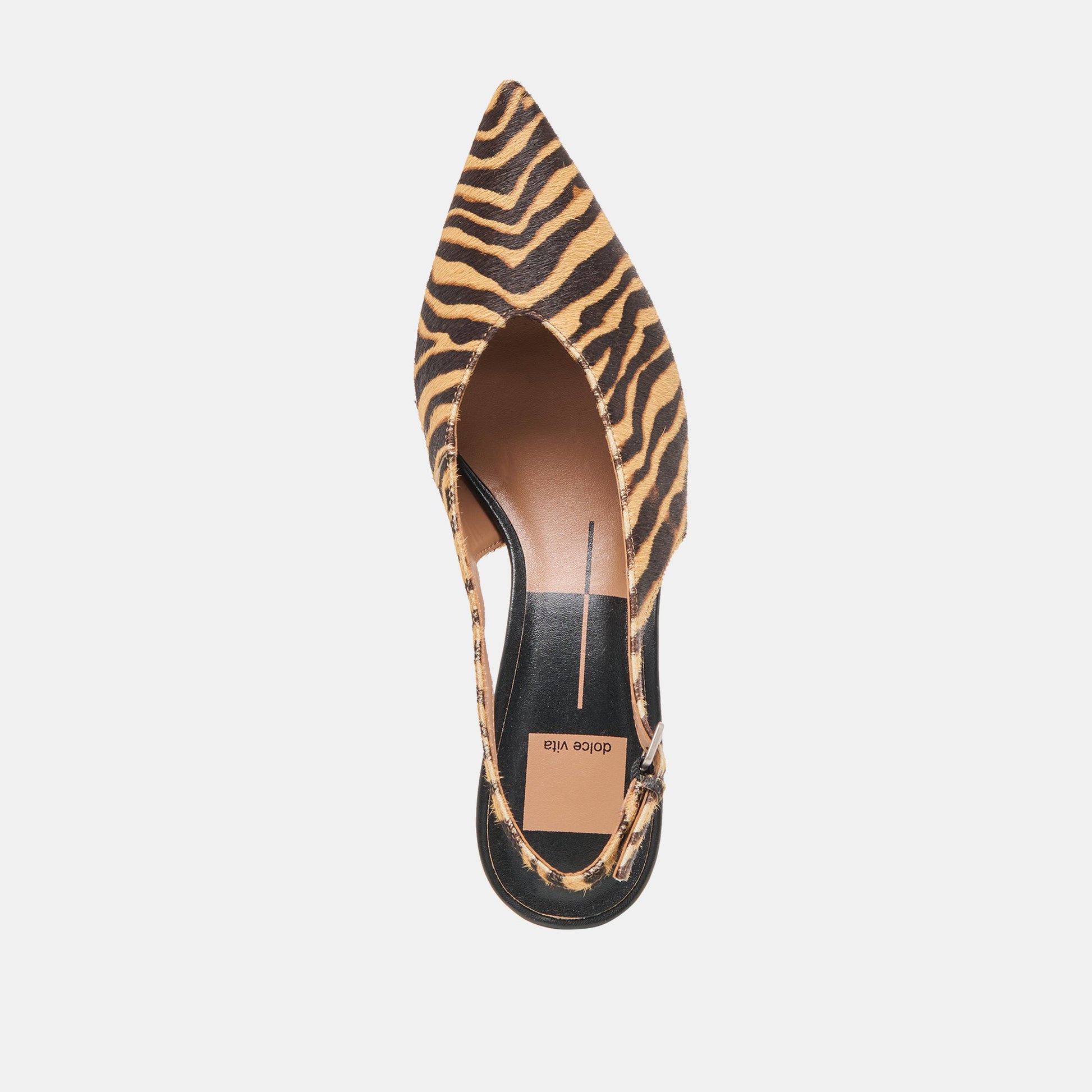 Dolce Vita Alenna Tiger Calf Hair Heels
