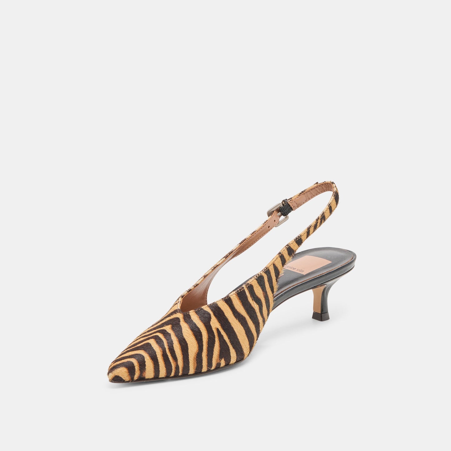 Dolce Vita Alenna Tiger Calf Hair Heels