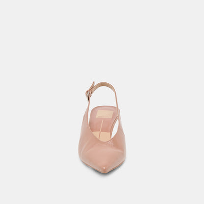 Dolce Vita ALENNA HEELS WHISKEY CRINKLE PATENT