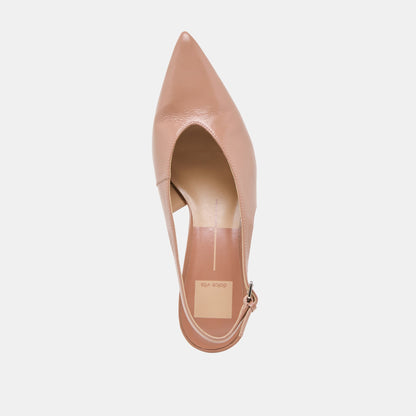 Dolce Vita ALENNA HEELS WHISKEY CRINKLE PATENT