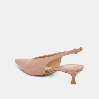 Dolce Vita ALENNA HEELS WHISKEY CRINKLE PATENT
