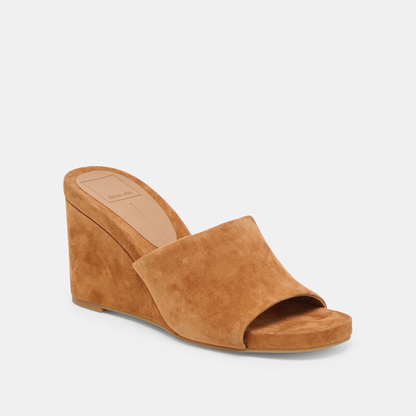 Dolce Vita Holta Brown Suede Wedges