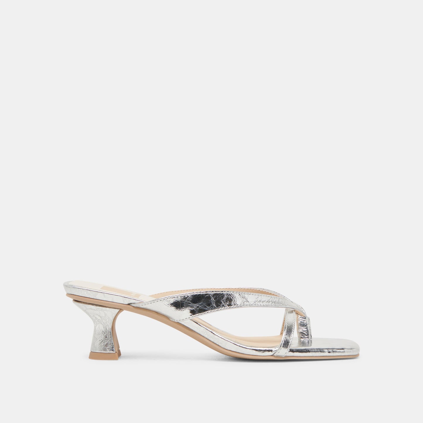 Dolce Vita BREVEL HEELS SILVER DISTRESSED LEATHER