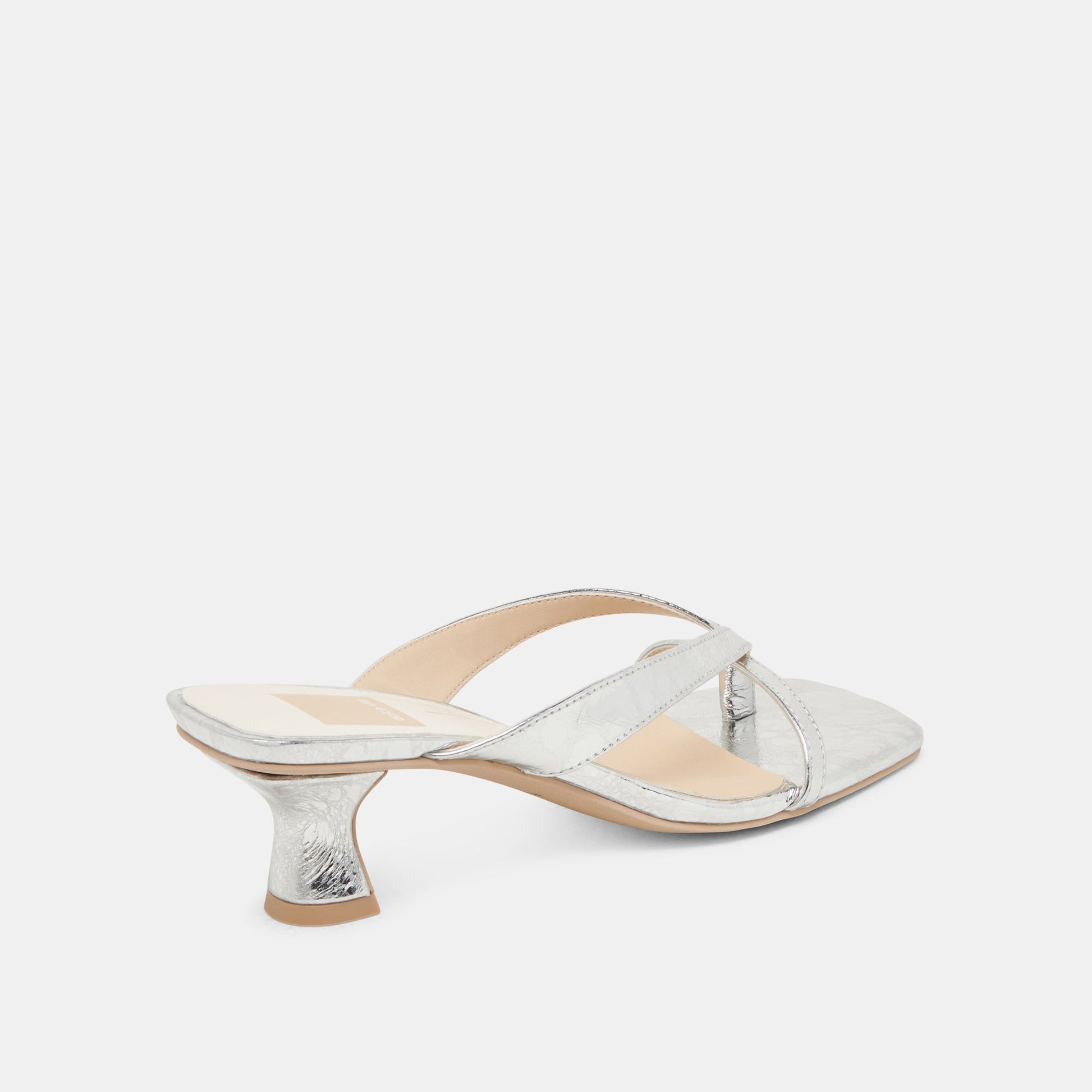 Dolce Vita BREVEL HEELS SILVER DISTRESSED LEATHER