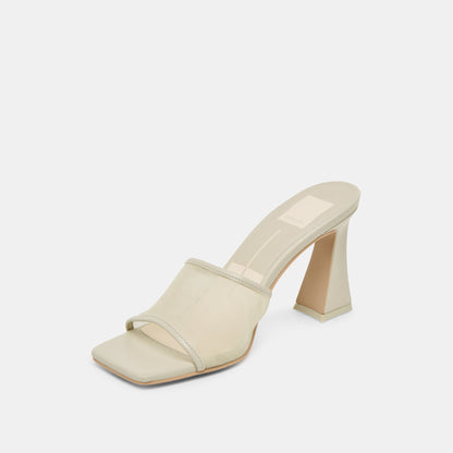 Dolce Vita NARDA HEELS LIGHT SAGE MESH