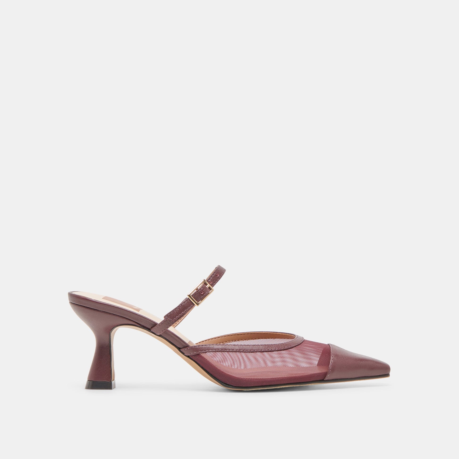 Dolce Vita Loyd Burgundy Mesh Heels
