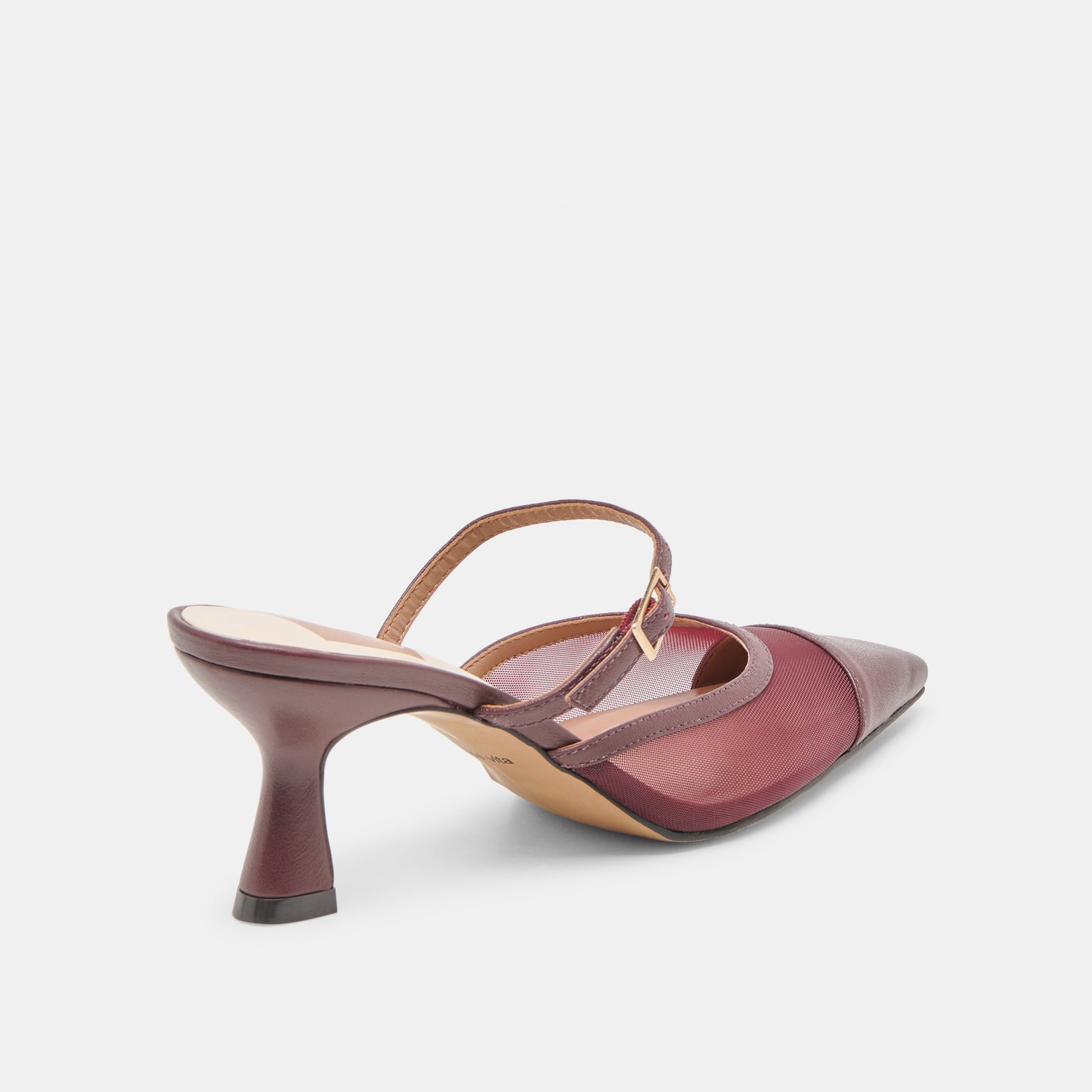 Dolce Vita Loyd Burgundy Mesh Heels