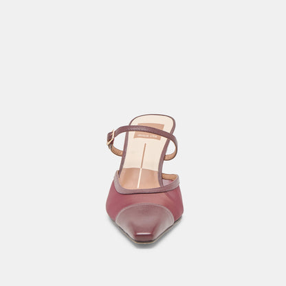 Dolce Vita Loyd Burgundy Mesh Heels