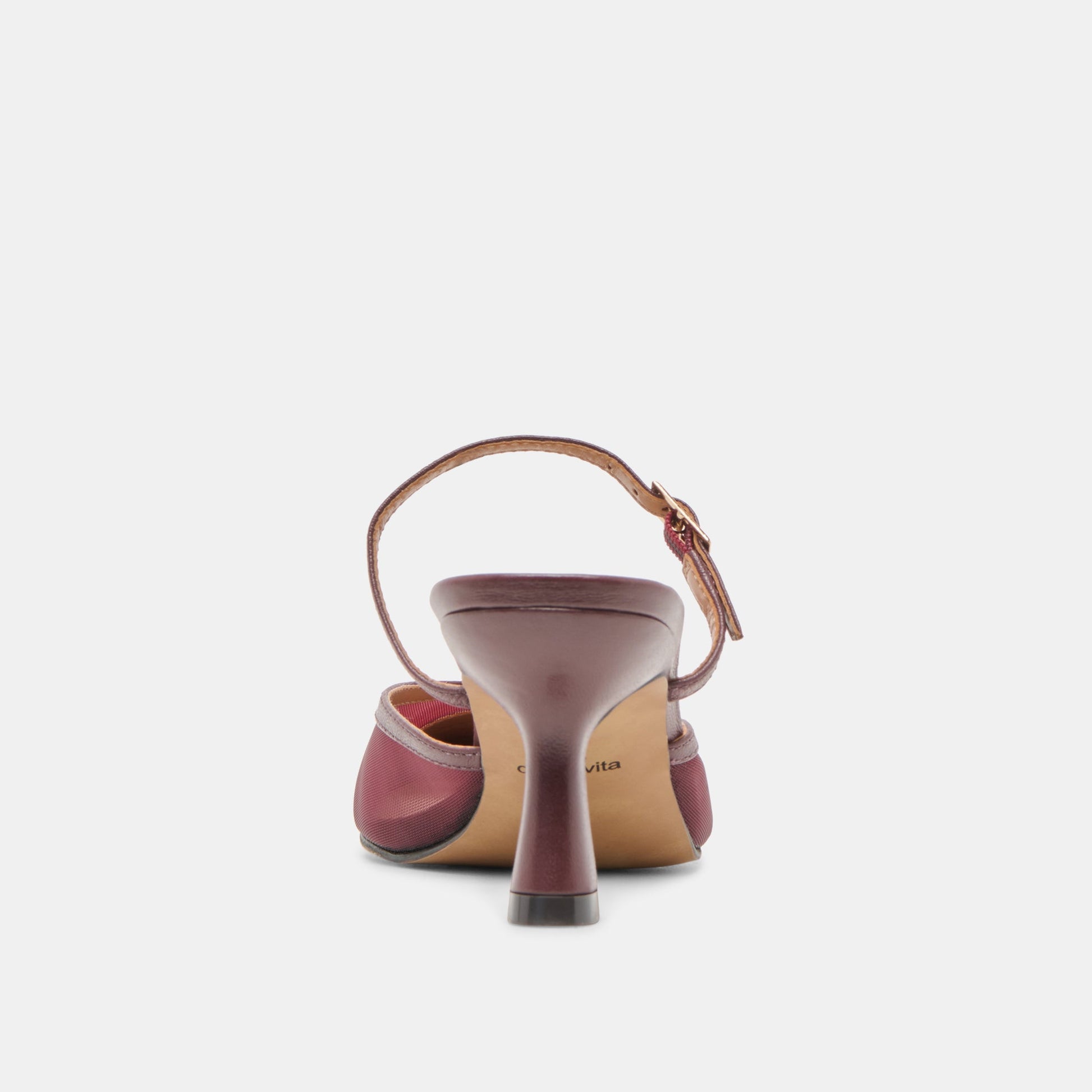 Dolce Vita Loyd Burgundy Mesh Heels