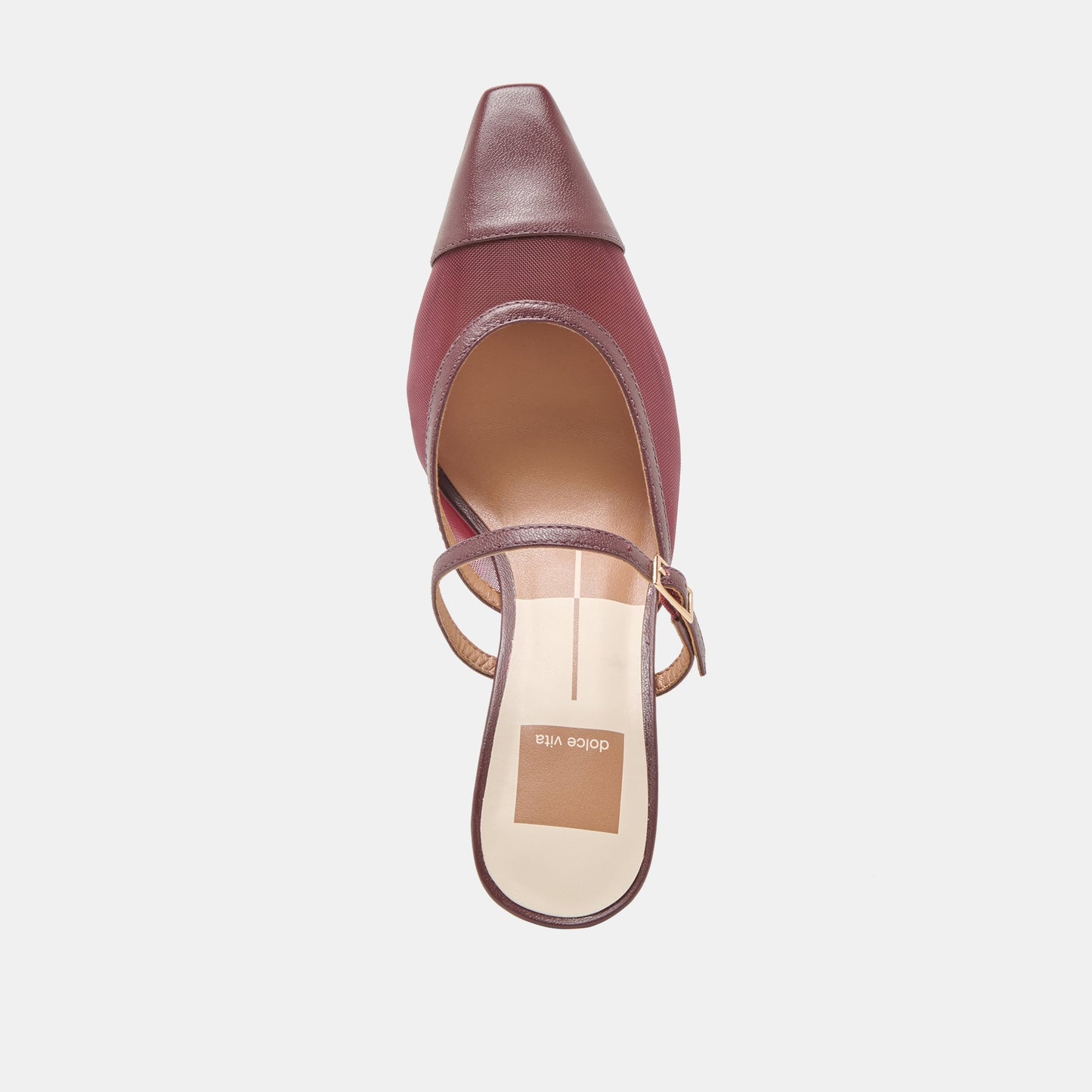 Dolce Vita Loyd Burgundy Mesh Heels