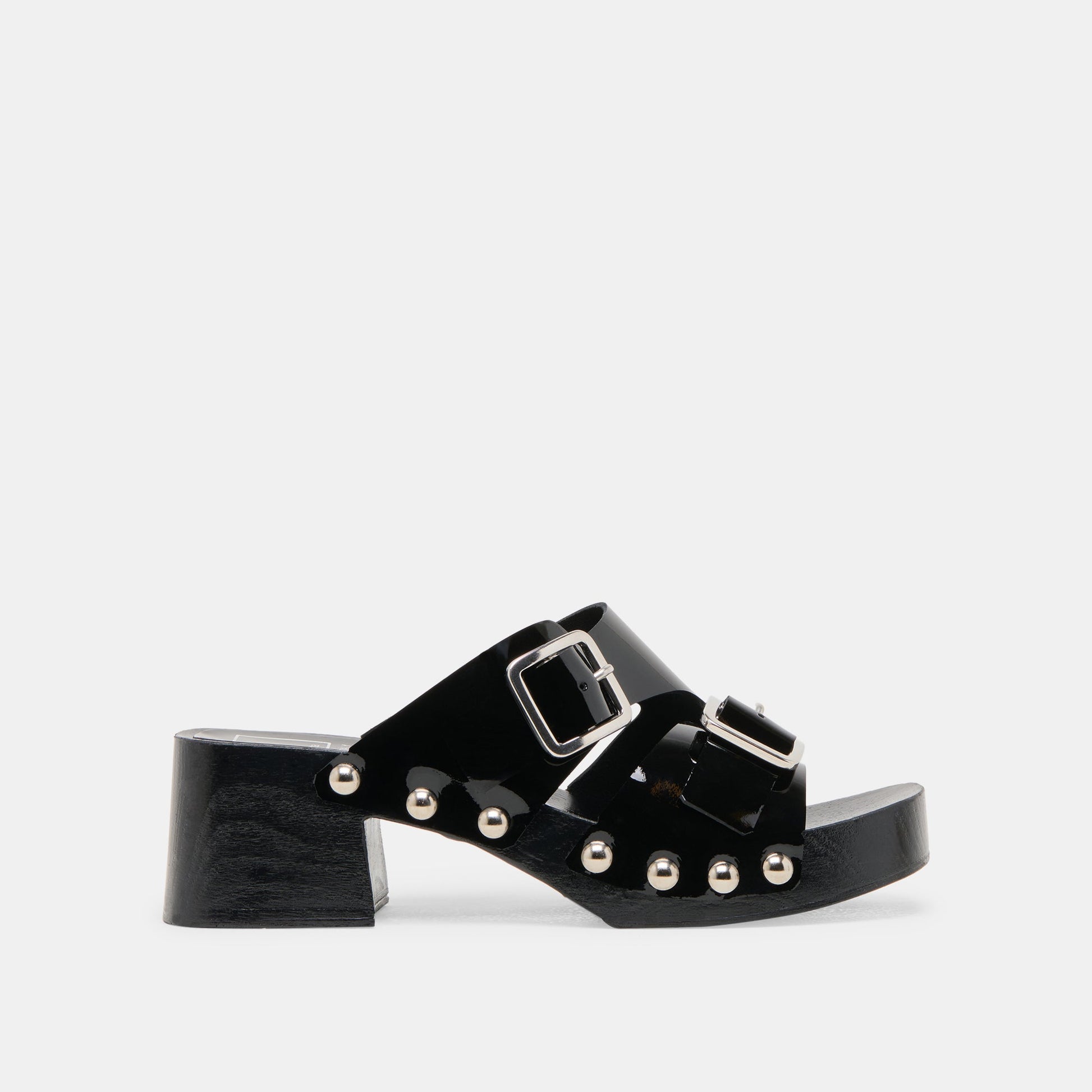 Dolce Vita Melody Black Leather Heels