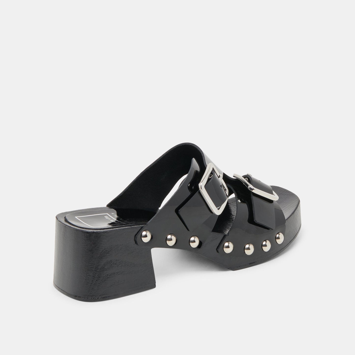 Dolce Vita Melody Black Leather Heels
