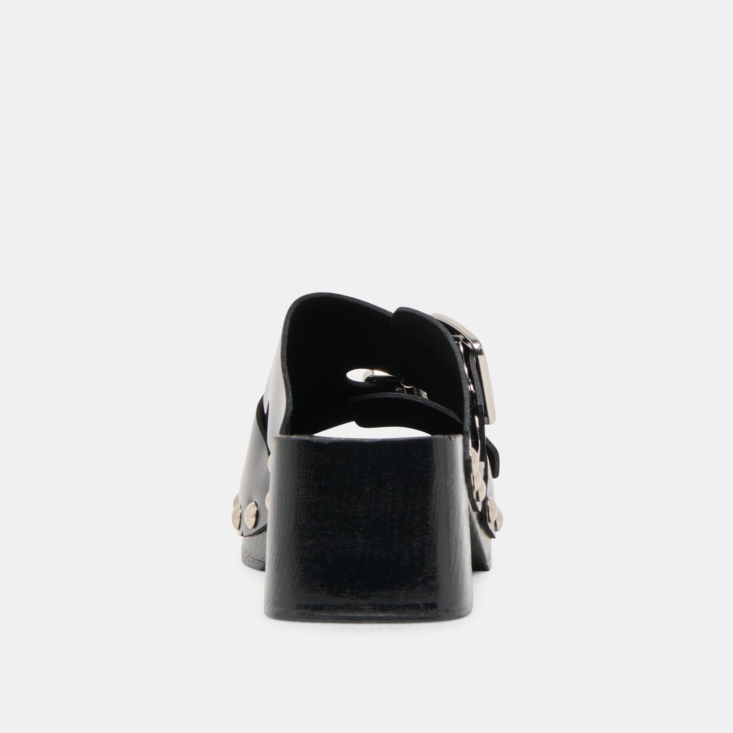 Dolce Vita Melody Black Leather Heels
