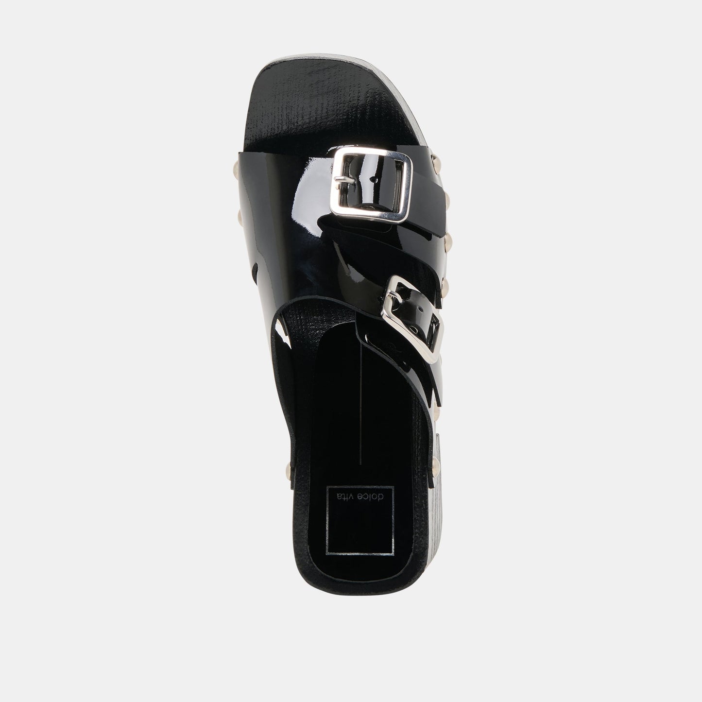 Dolce Vita Melody Black Leather Heels