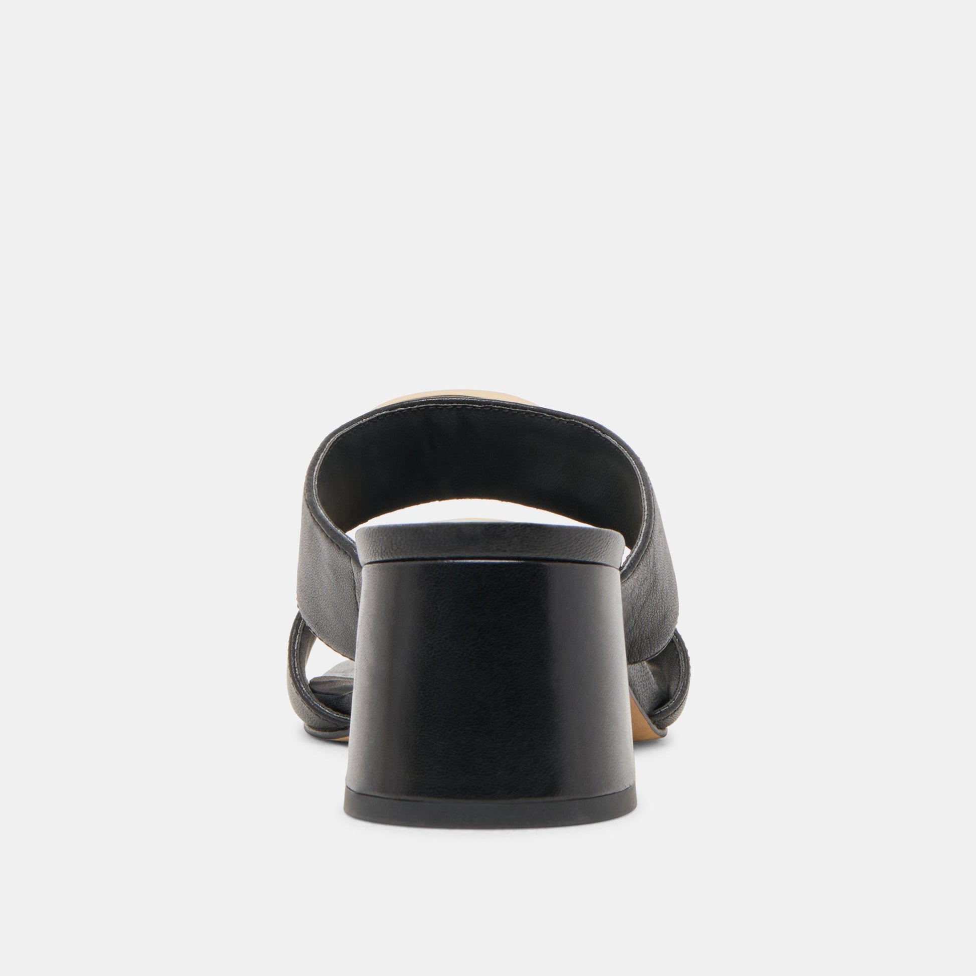 Dolce Vita Barnet Black Leather Heels