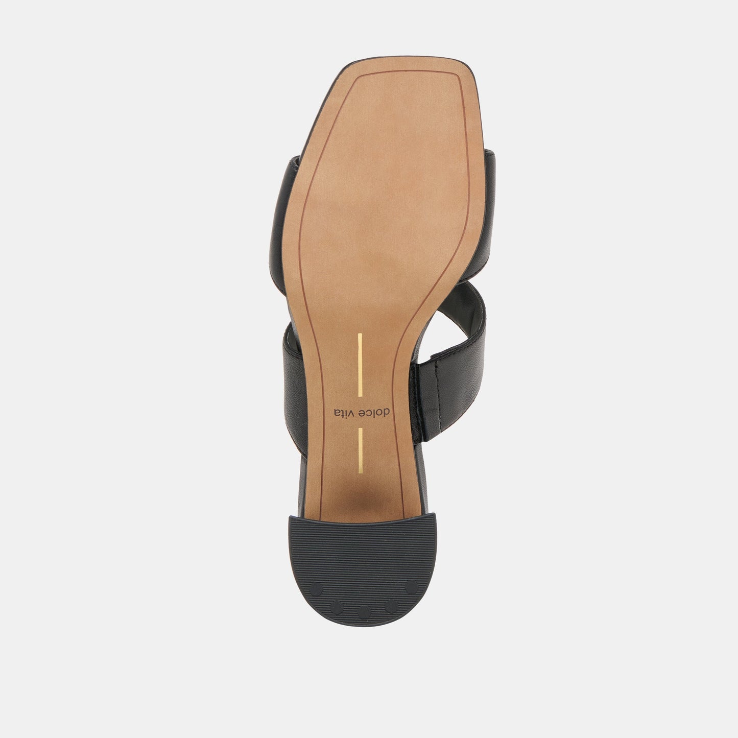 Dolce Vita Barnet Black Leather Heels