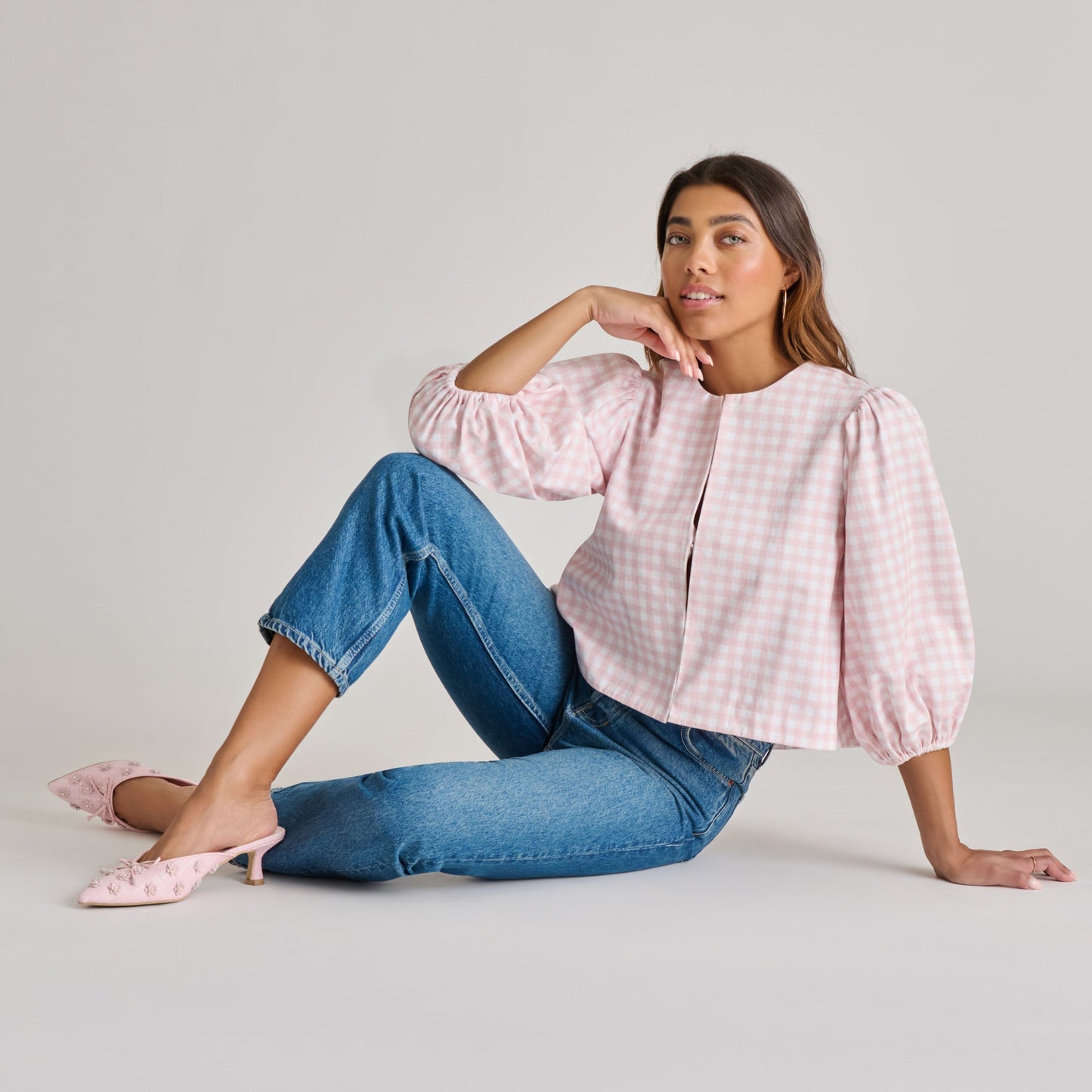 Dolce Vita Camilo X Byrdie Golf Pink Raffia Heels