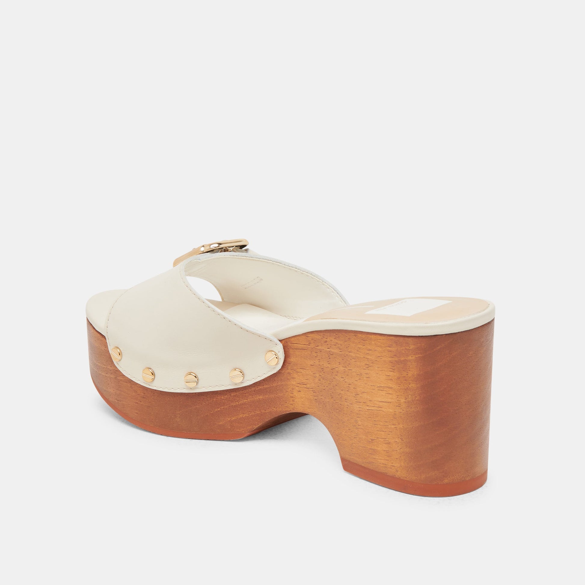 Dolce Vita YALAH HEELS OFF WHITE LEATHER