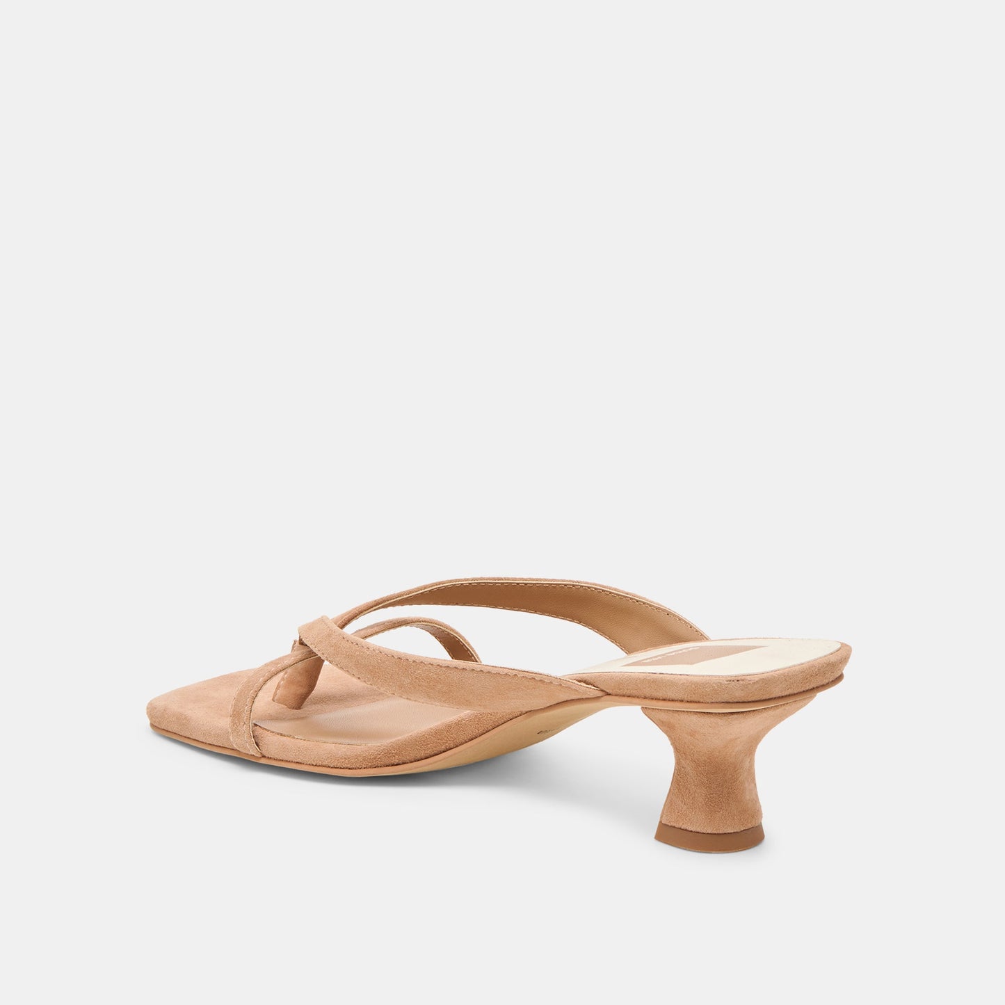 Dolce Vita Brevel Toffee Suede Heels