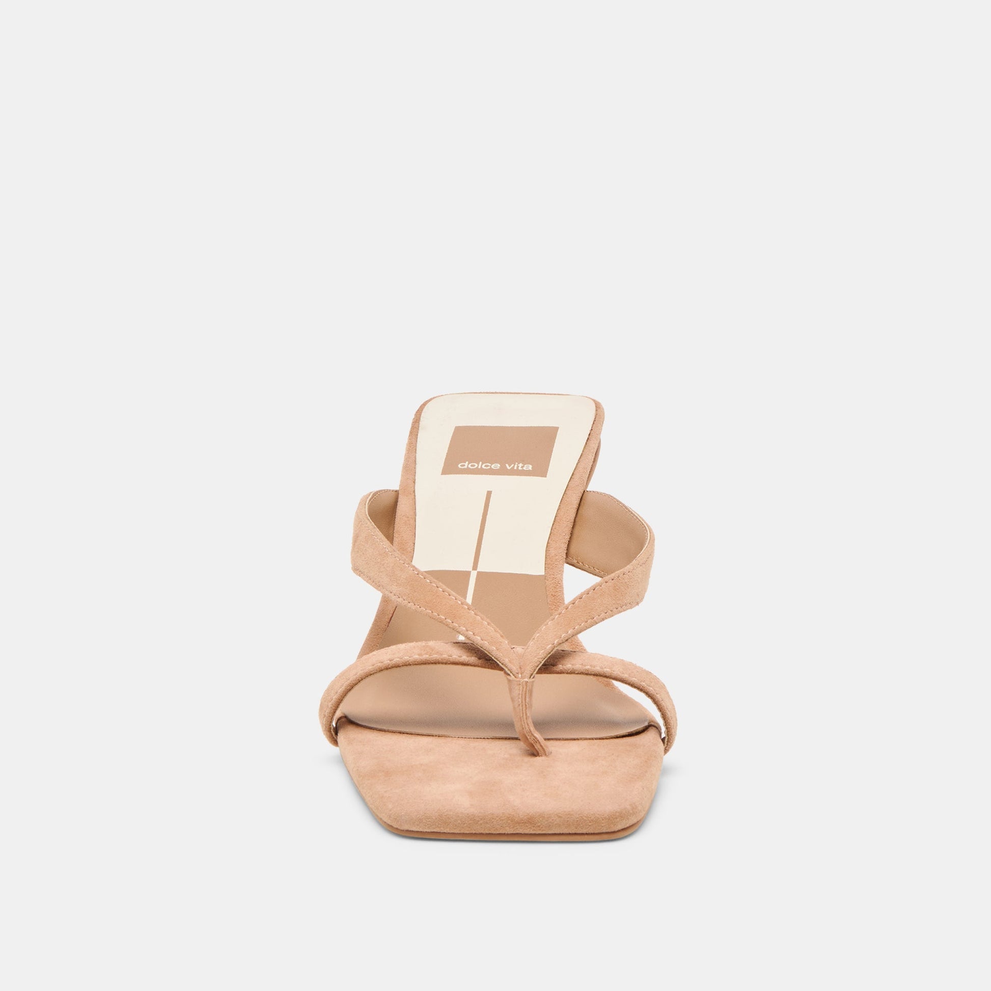 Dolce Vita Brevel Toffee Suede Heels