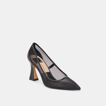 Dolce Vita Malory Onyx Mesh Heels