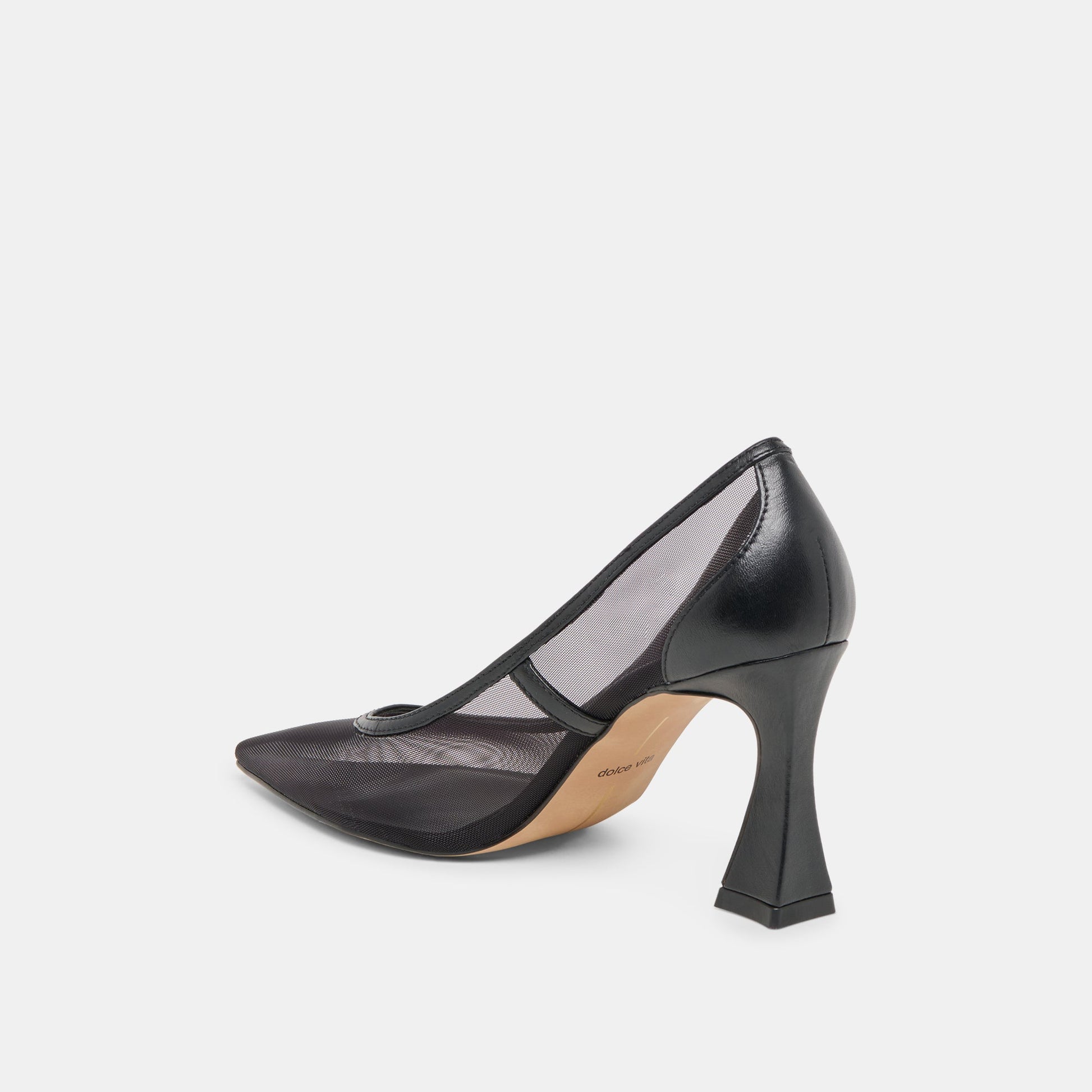 Dolce Vita Malory Onyx Mesh Heels