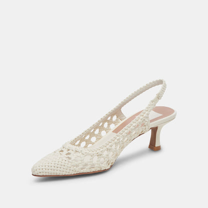 Dolce Vita OLYMPA HEELS WHITE STELLA