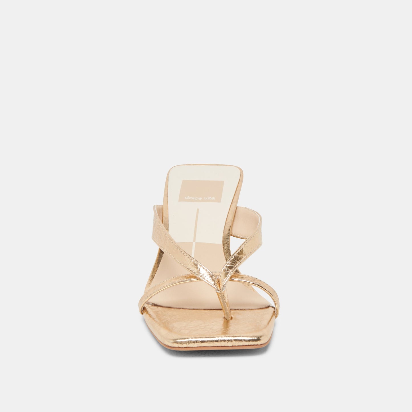 Dolce Vita BREVEL HEELS GOLD DISTRESSED LEATHER