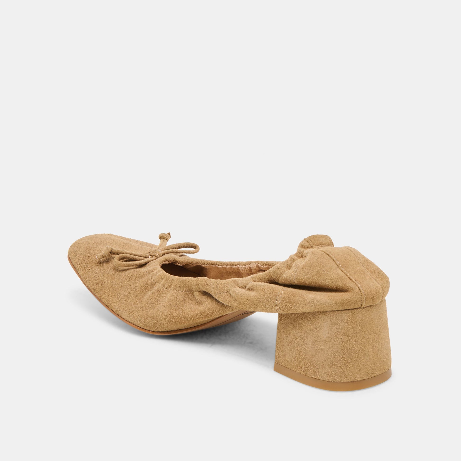Dolce Vita Karmin Dk Taupe Suede Heels