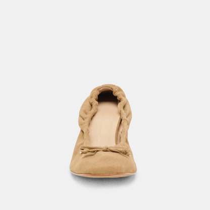 Dolce Vita Karmin Dk Taupe Suede Heels