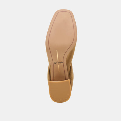 Dolce Vita Karmin Dk Taupe Suede Heels