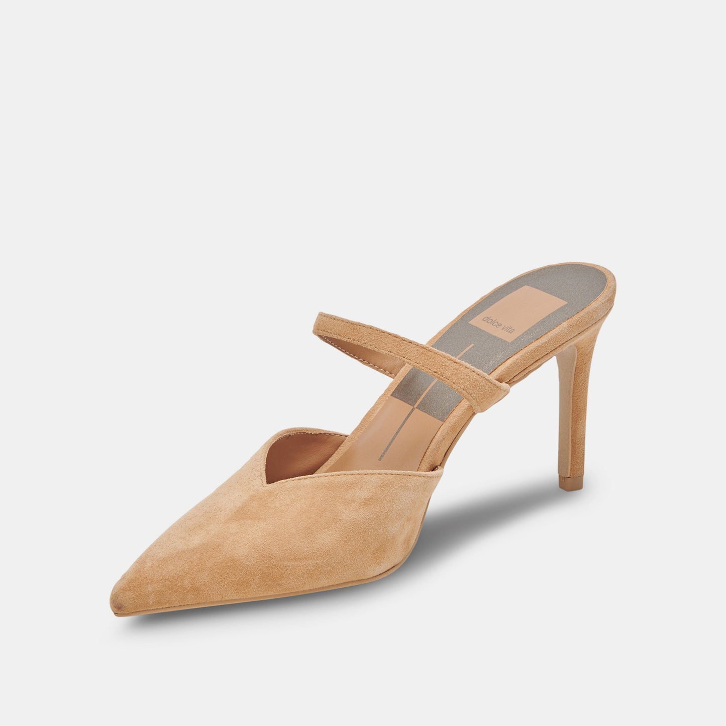 Dolce Vita KANIKA WIDE HEELS TAN SUEDE
