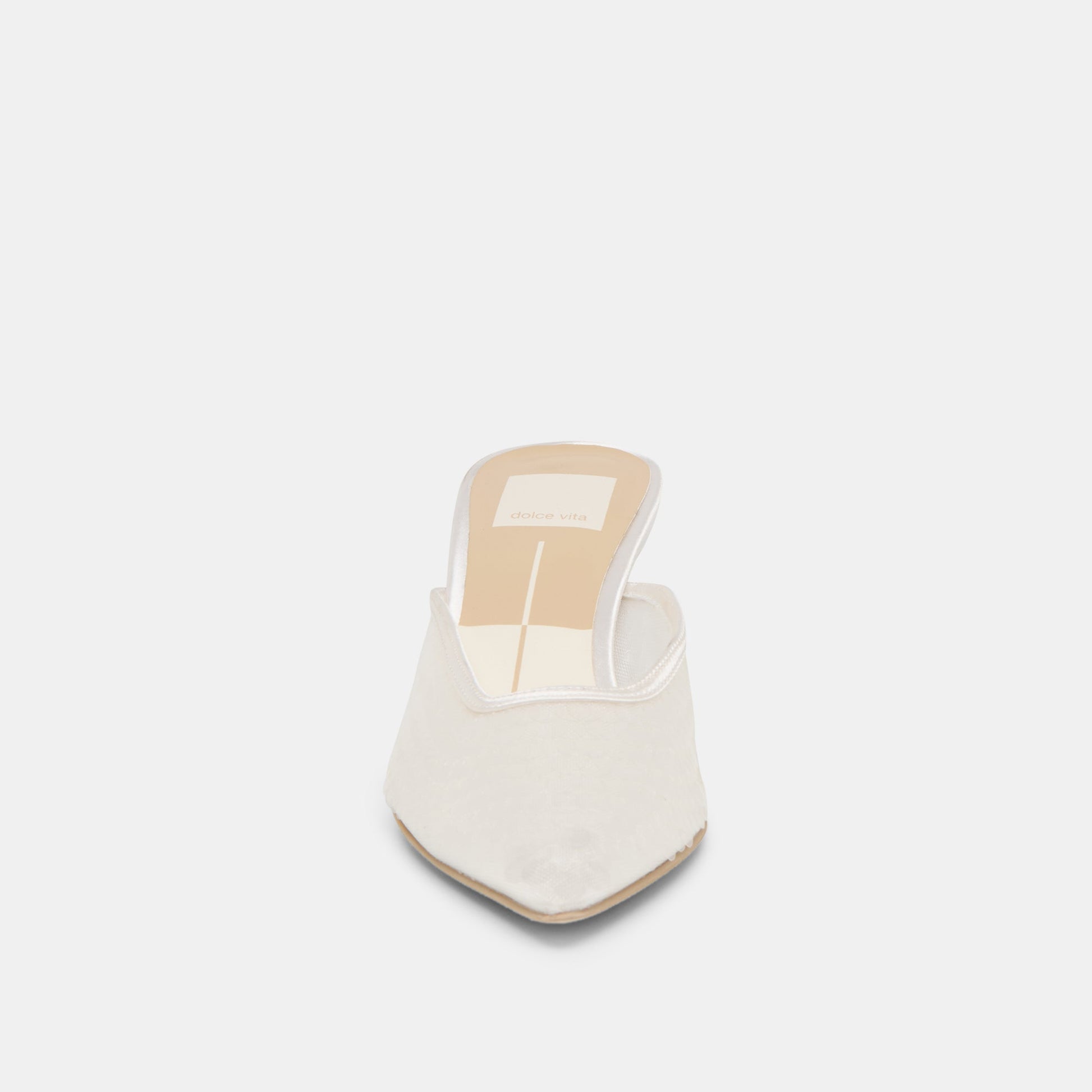 Dolce Vita Cleo Ivory Sequin Heels
