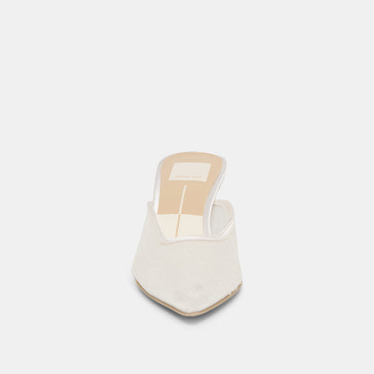 Dolce Vita Cleo Ivory Sequin Heels