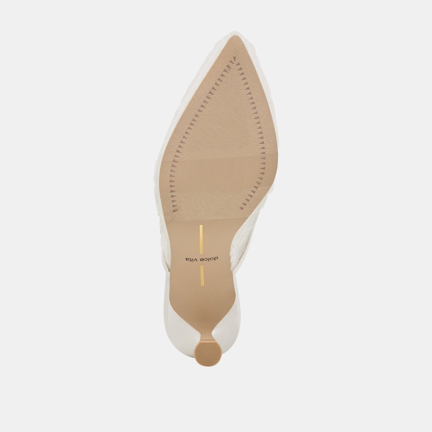 Dolce Vita Cleo Ivory Sequin Heels