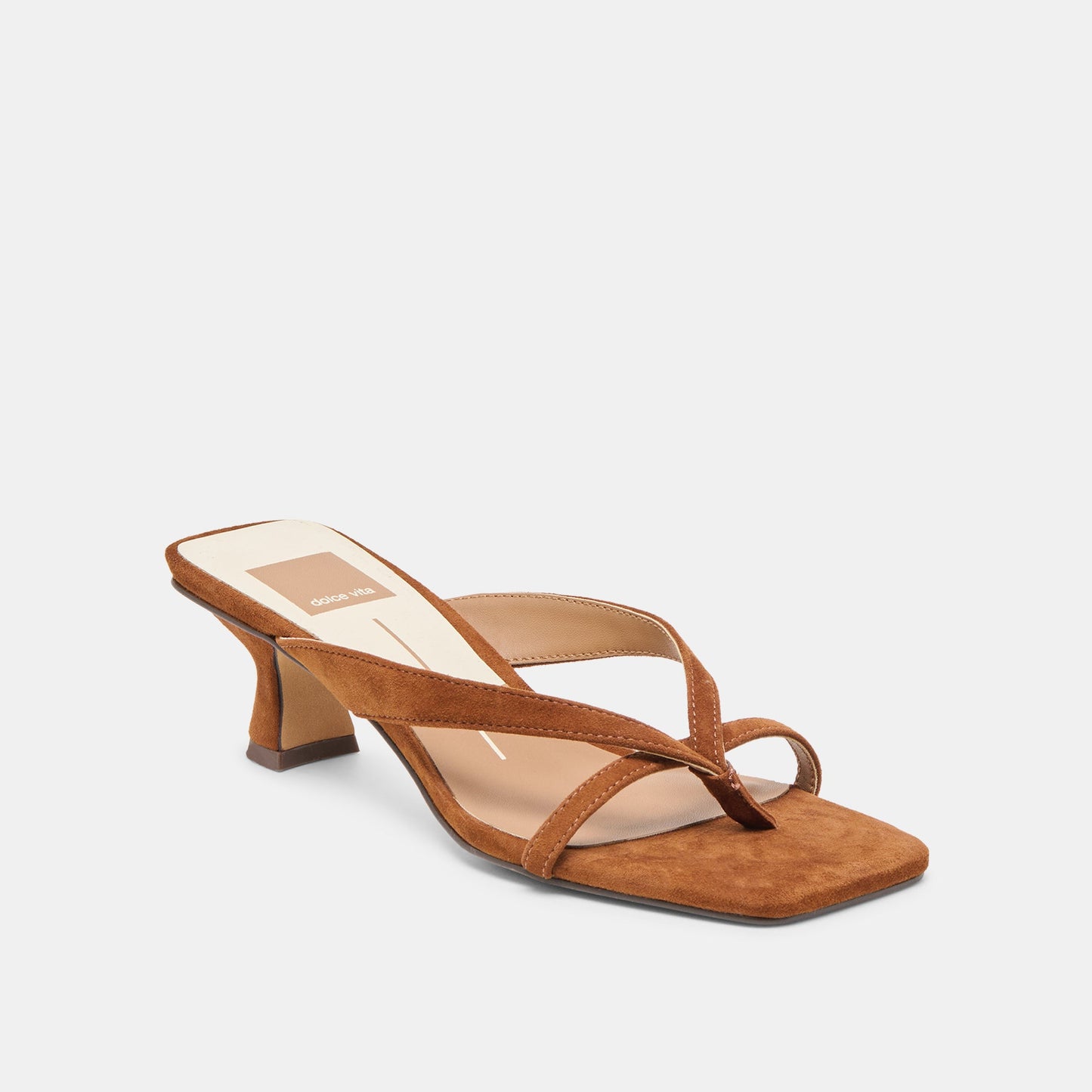 Dolce Vita Brevel Dk Brown Suede Heels