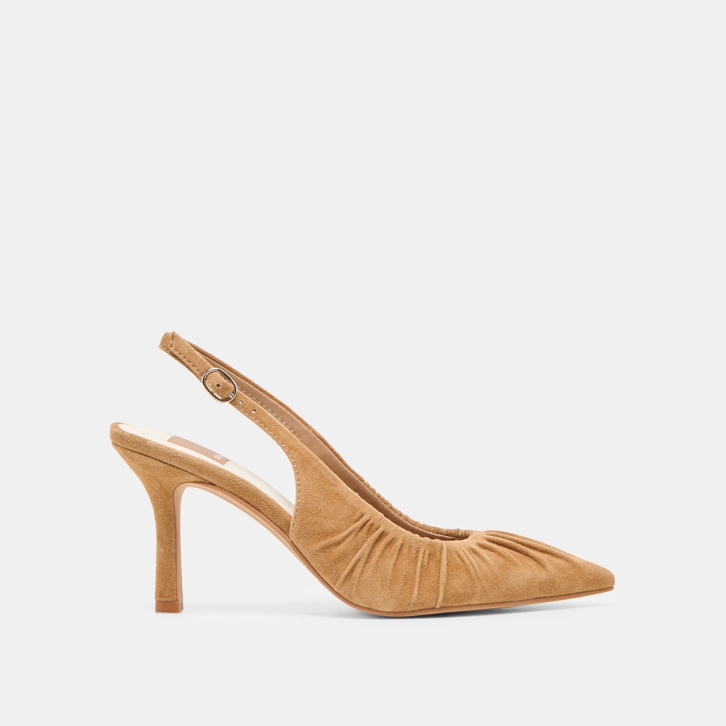 Dolce Vita Keira Lt Brown Suede Heels