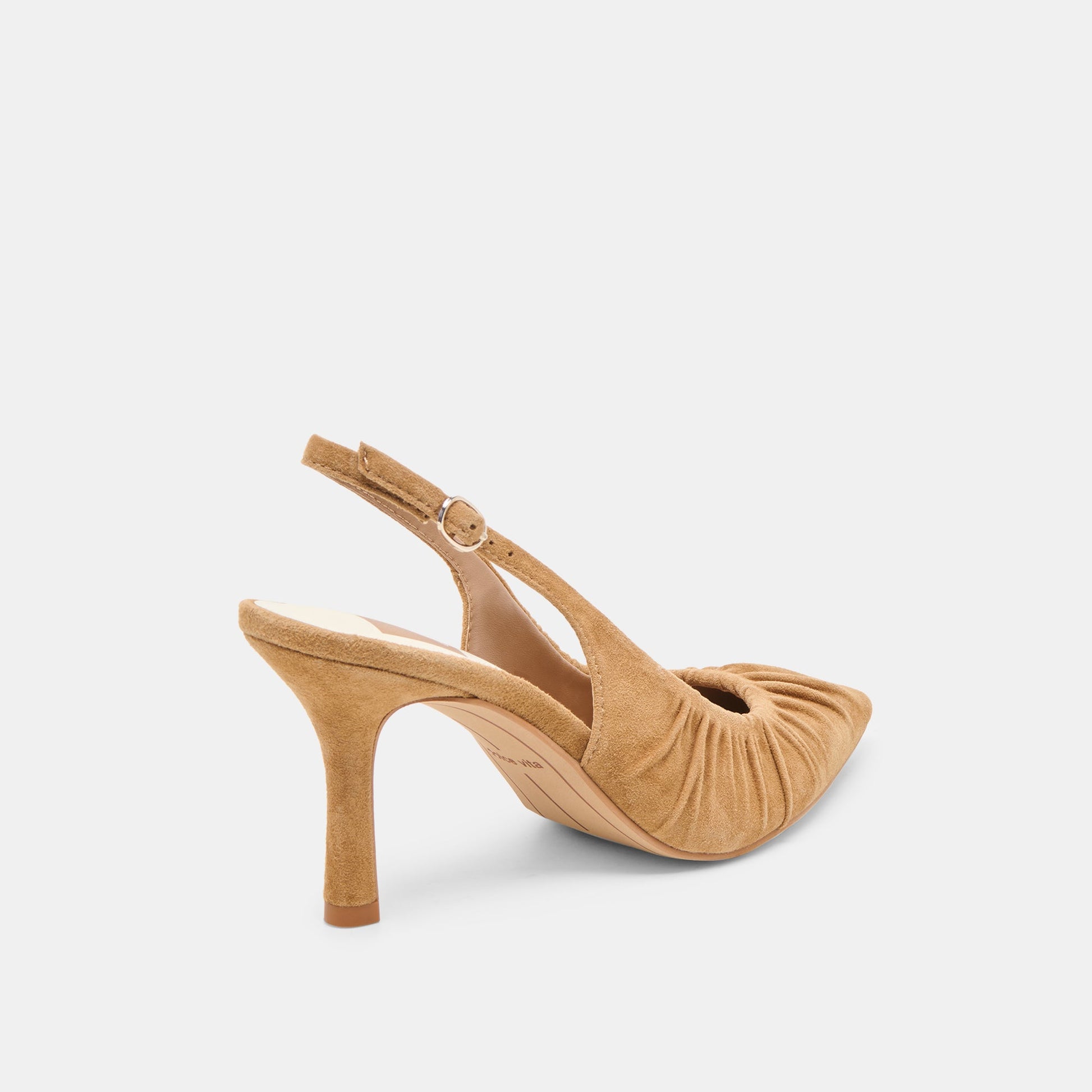 Dolce Vita Keira Lt Brown Suede Heels