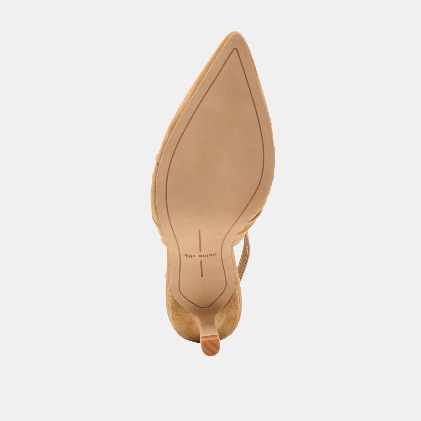 Dolce Vita Keira Lt Brown Suede Heels