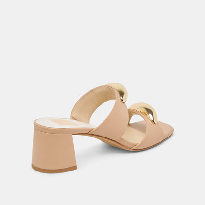 Dolce Vita Barnet Light Tan Leather Heels
